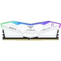 

                                    TEAM T-FORCE DELTA RGB White 16GB (2x8GB) 6000MHz DDR5 Gaming RAM